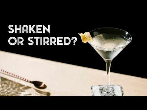 Ultimate Side by Side MARTINI &amp; DAIQUIRI Shaken vs. Stirred taste test!