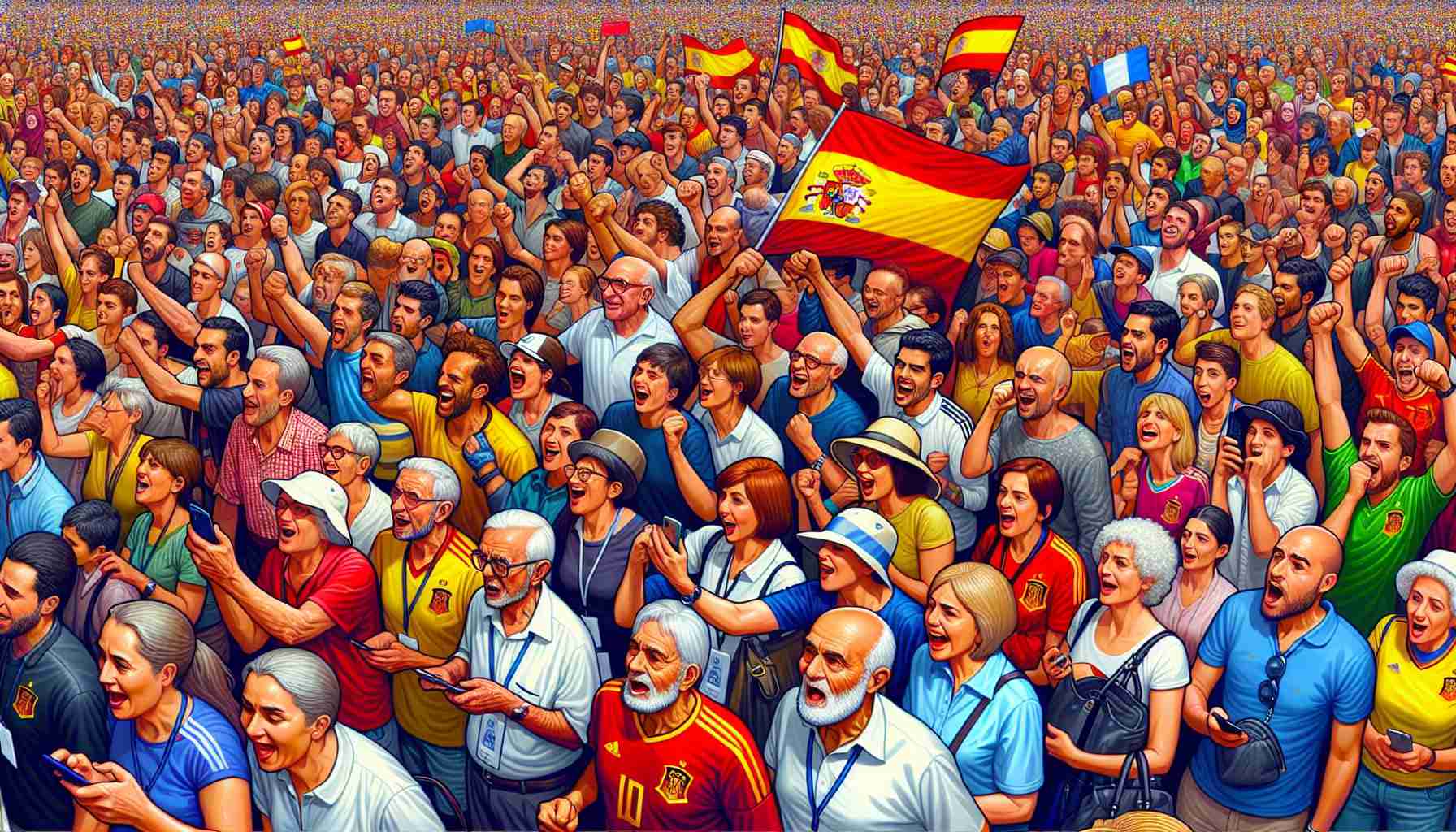 Excitement Builds as Record Crowds Rush to Secure Tickets for Spanish National Team Match